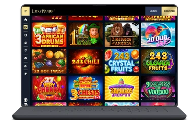 LuckyWands Kasino Anmeldung
